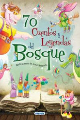 70 CUENTOS Y LEYENDAS DEL BOSQUE | Aa,vv | 9788467729986 (Susaeta)